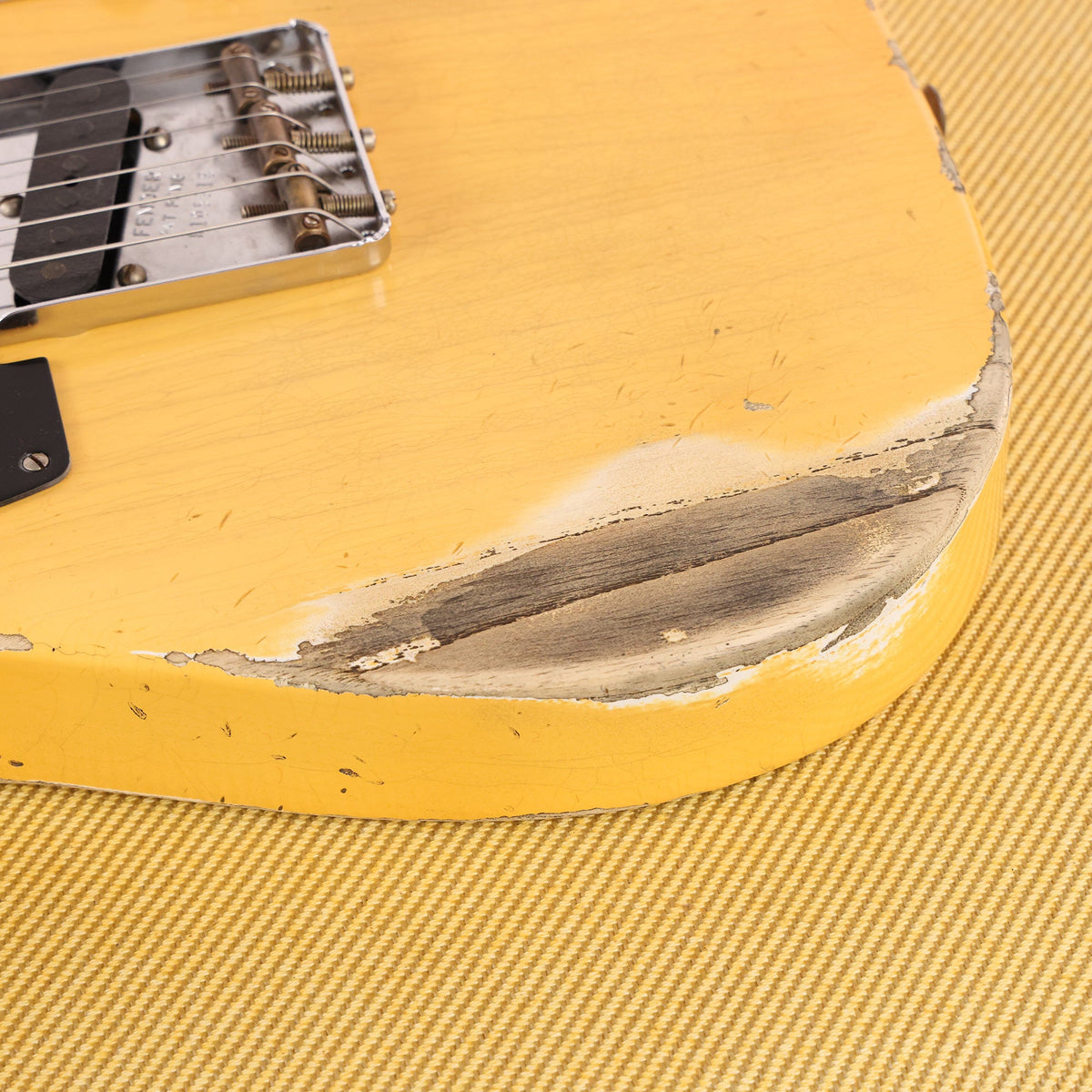 Fender Custom Shop 70th Anniversary Broadcaster Heavy Relic Aged Nocaster Blonde 2020 — 8