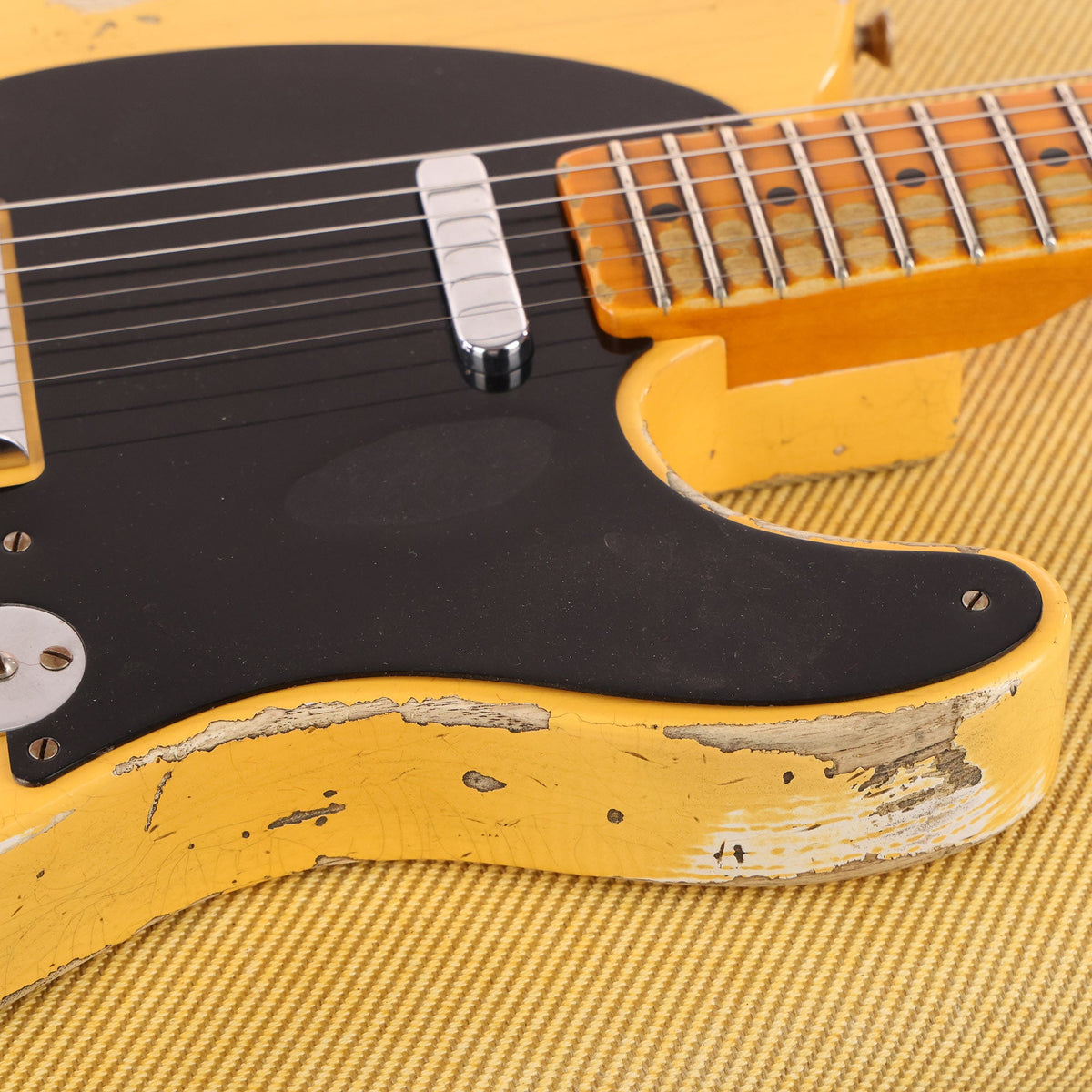 Fender Custom Shop 70th Anniversary Broadcaster Heavy Relic Aged Nocaster Blonde 2020 — 10