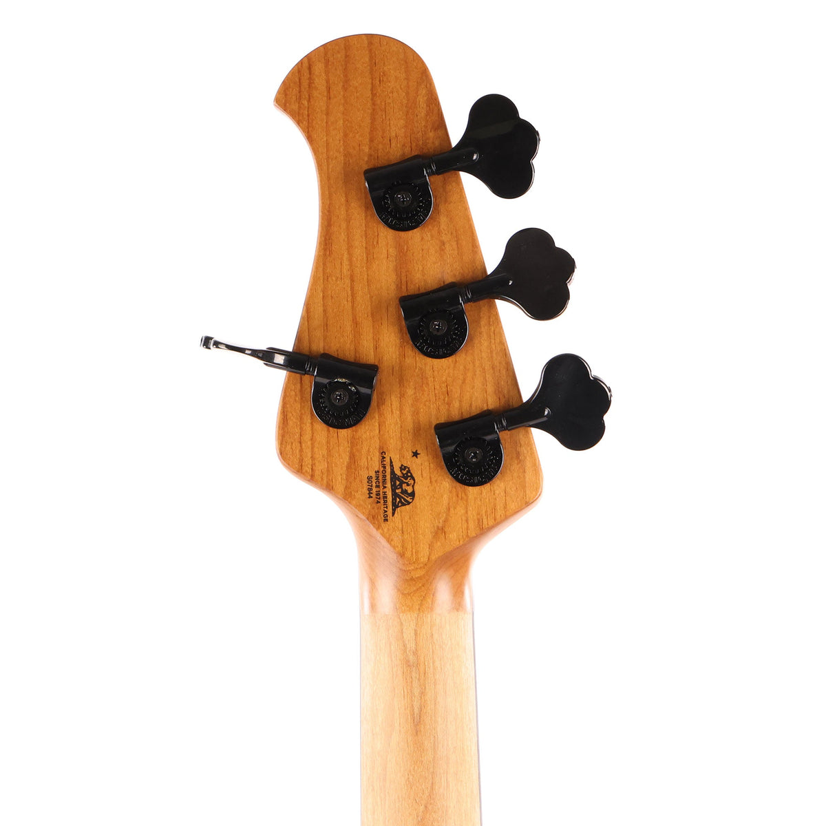 Ernie Ball Music Man Dark Ray Bass Obsidian Black — 5