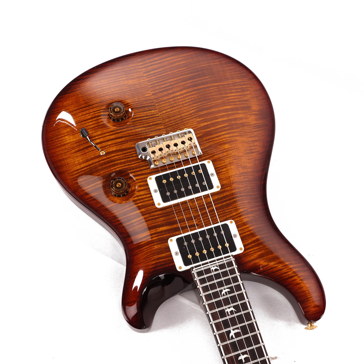 Paul Reed Smith Custom 24 30th Anniversary 10-Top Black Gold Burst 2014 — 10