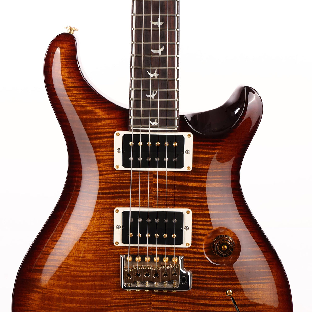 Paul Reed Smith Custom 24 30th Anniversary 10-Top Black Gold Burst 2014 — 6