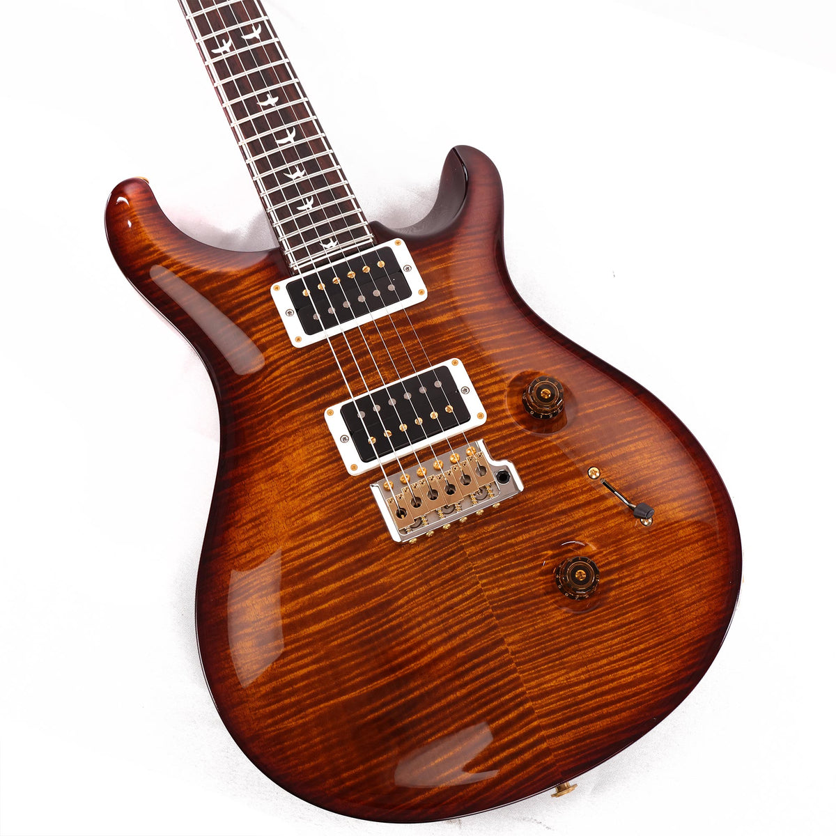 Paul Reed Smith Custom 24 30th Anniversary 10-Top Black Gold Burst 2014 — 9