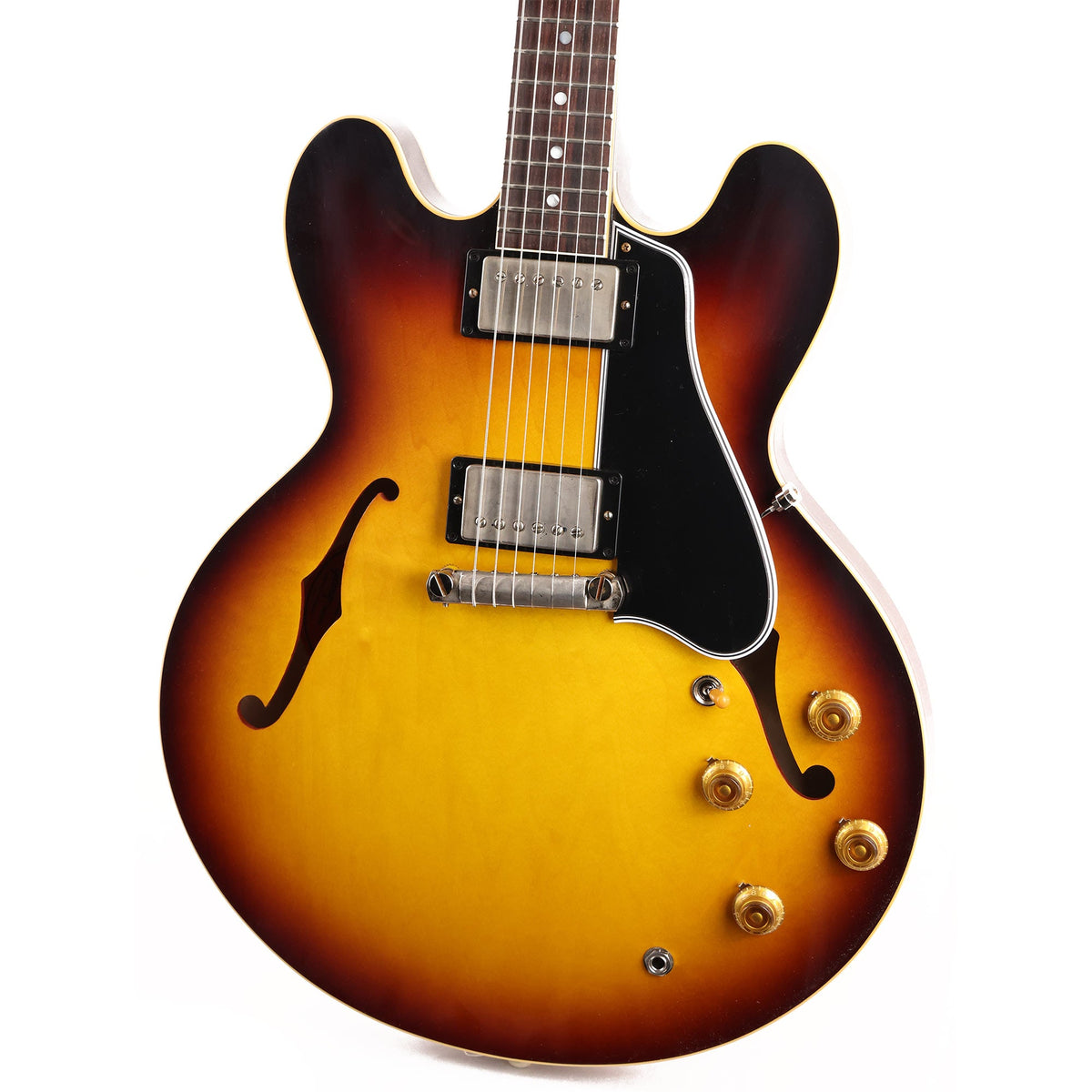 Gibson Custom Shop 1959 ES-335 Wraparound Tailpiece Vintage Sunburst Made 2 Measure — 7