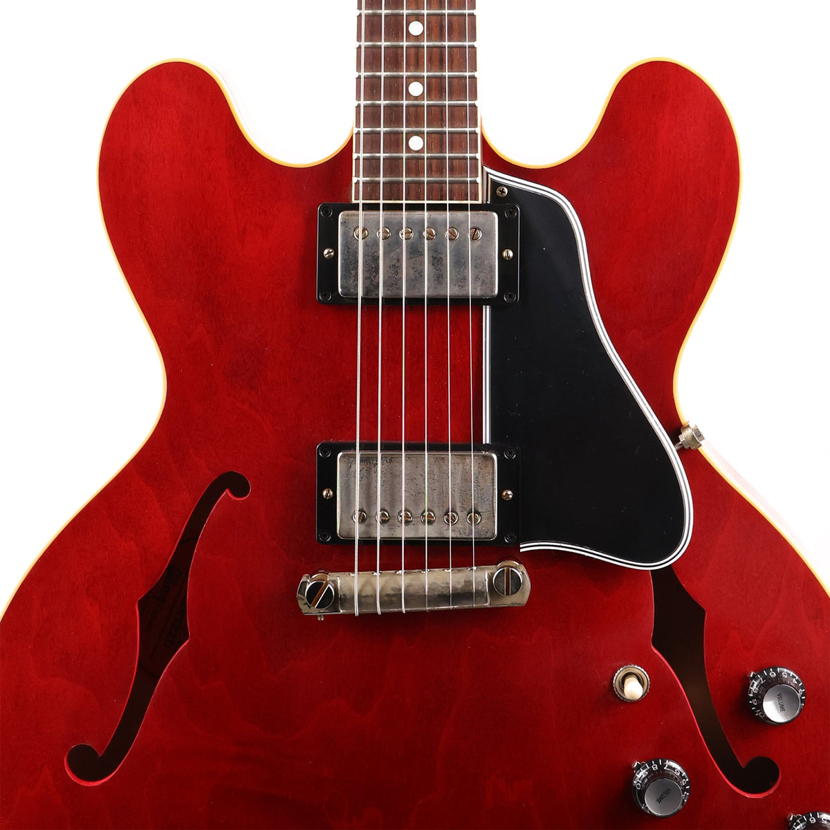 Gibson Custom Shop 1961 ES-335 Wraparound Tailpiece Sixties Cherry Made 2 Measure — 6