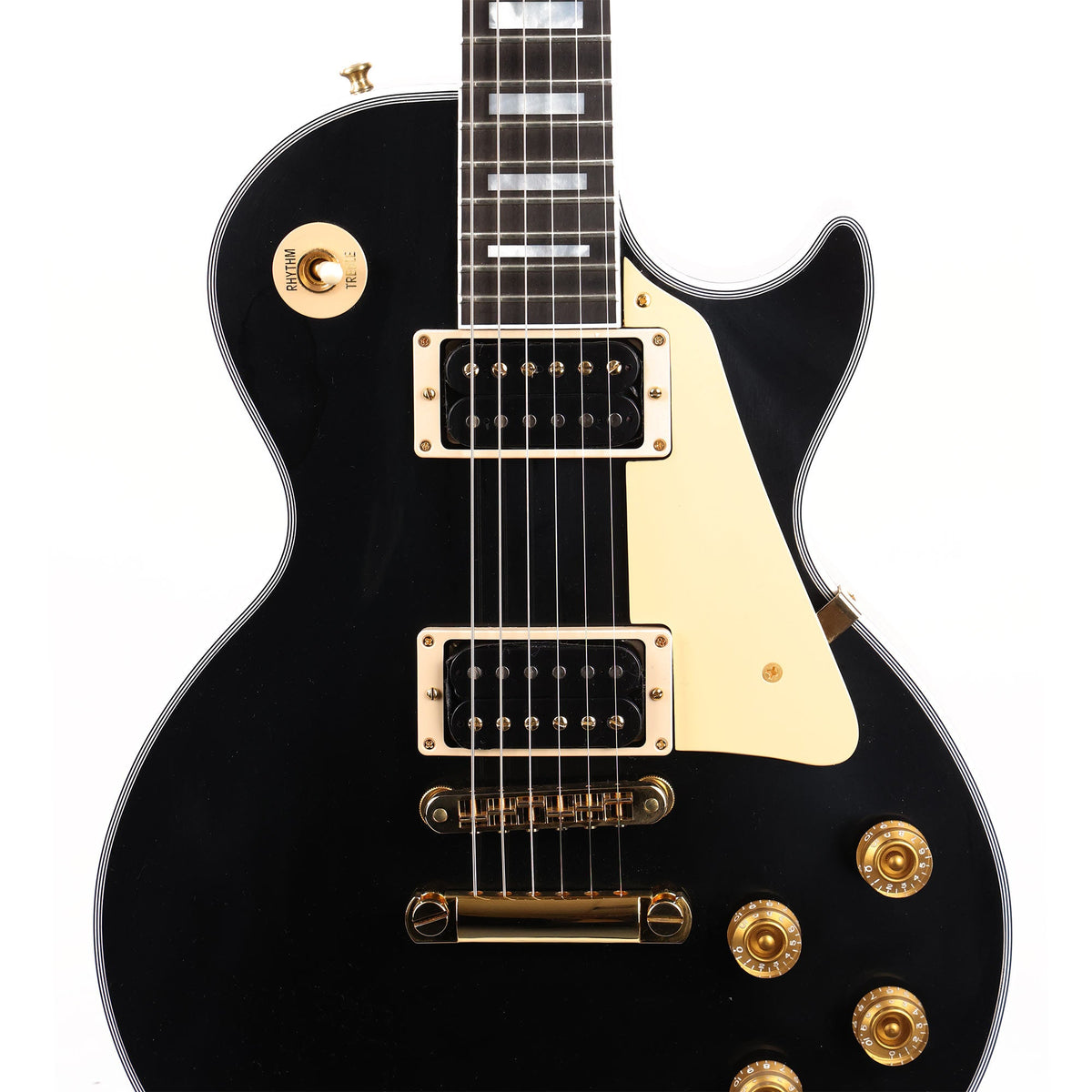 Gibson Custom Shop Les Paul Custom Made 2 Measure Cream Plastics and Gold Hardware — 6