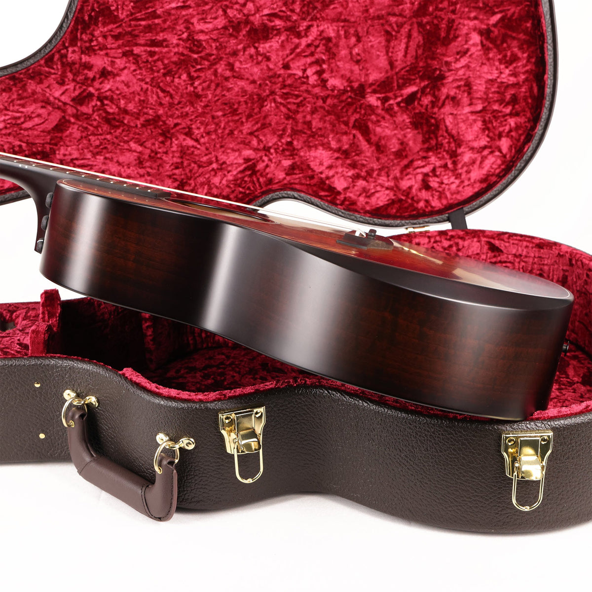 Taylor Builder's Edition 324ce Acoustic-Electric Silent Satin Tobacco Kona — 7