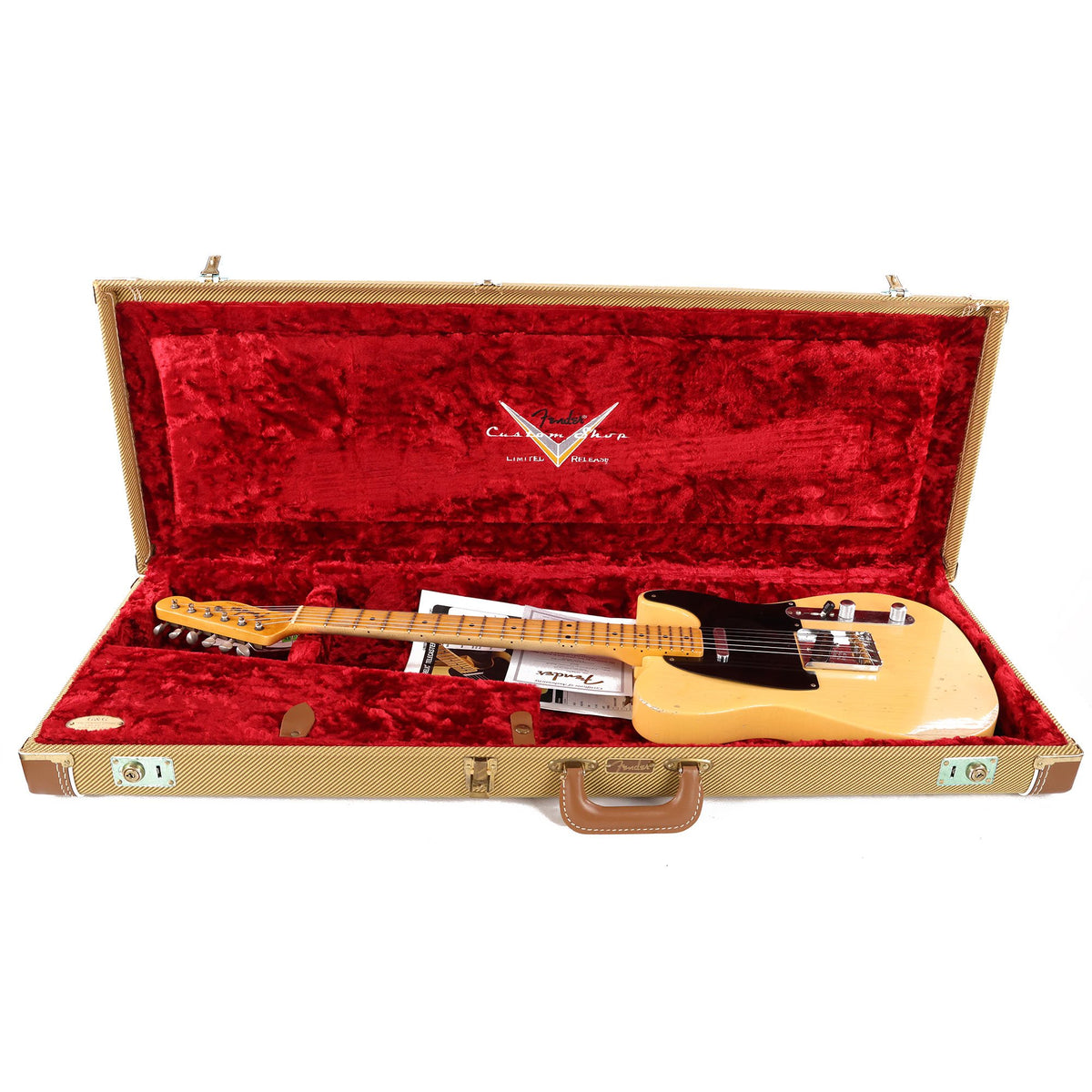 Fender Custom Shop Limited Edition 1952 Telecaster Heavy Relic Nocaster Blonde 2007 — 12
