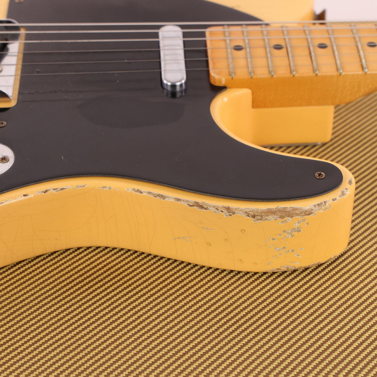 Fender Custom Shop Limited Edition 1952 Telecaster Heavy Relic Nocaster Blonde 2007 — 7