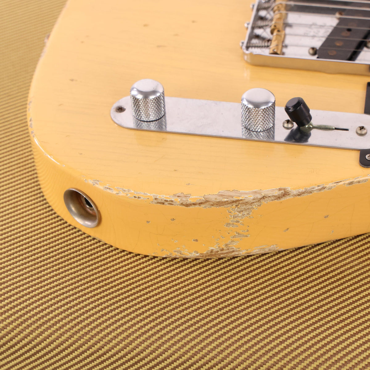 Fender Custom Shop Limited Edition 1952 Telecaster Heavy Relic Nocaster Blonde 2007 — 8