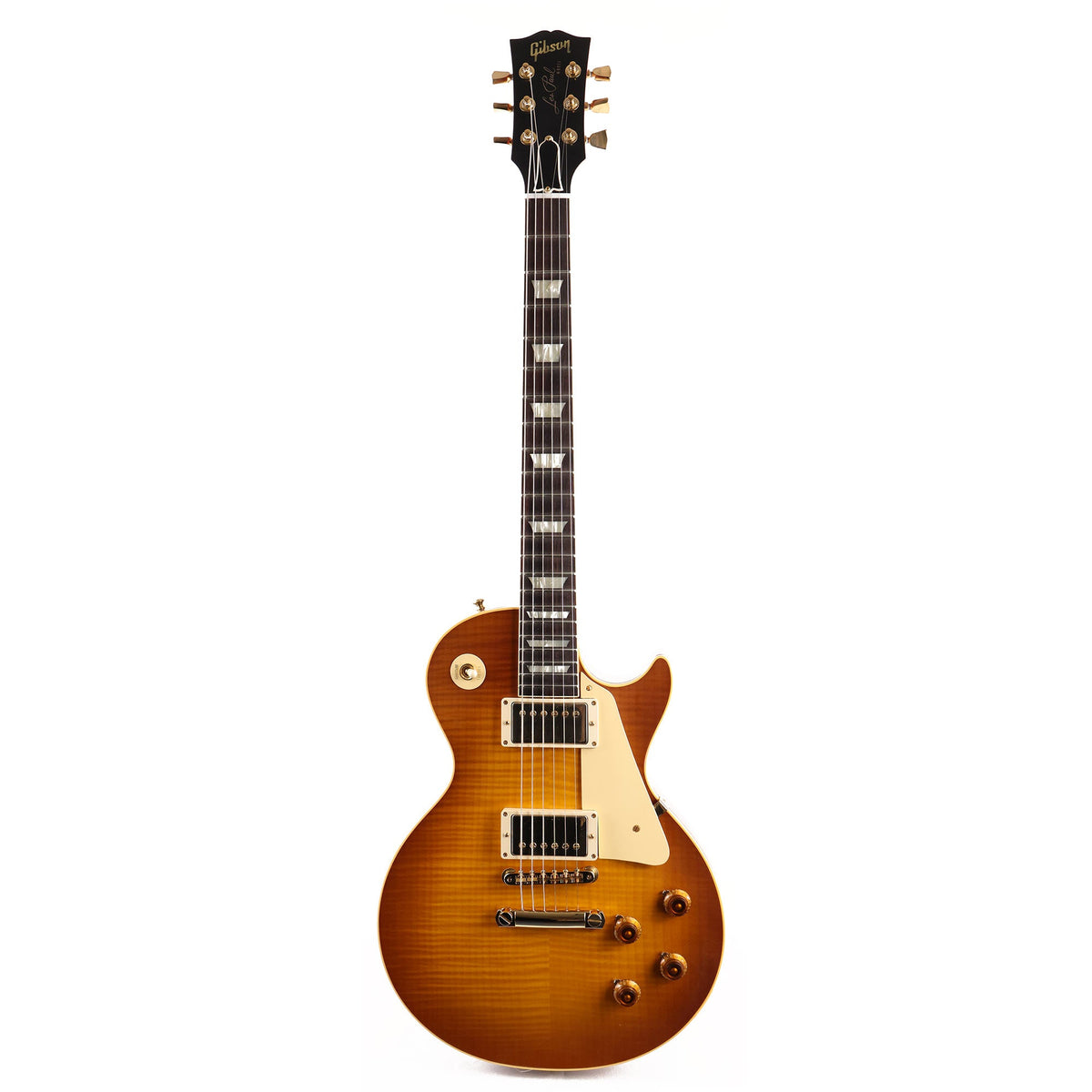 Gibson Custom Shop 1959 Les Paul Made 2 Measure Rossington Burst Gold Hardware — 2