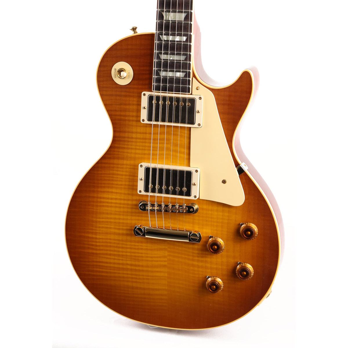 Gibson Custom Shop 1959 Les Paul Made 2 Measure Rossington Burst Gold Hardware — 7