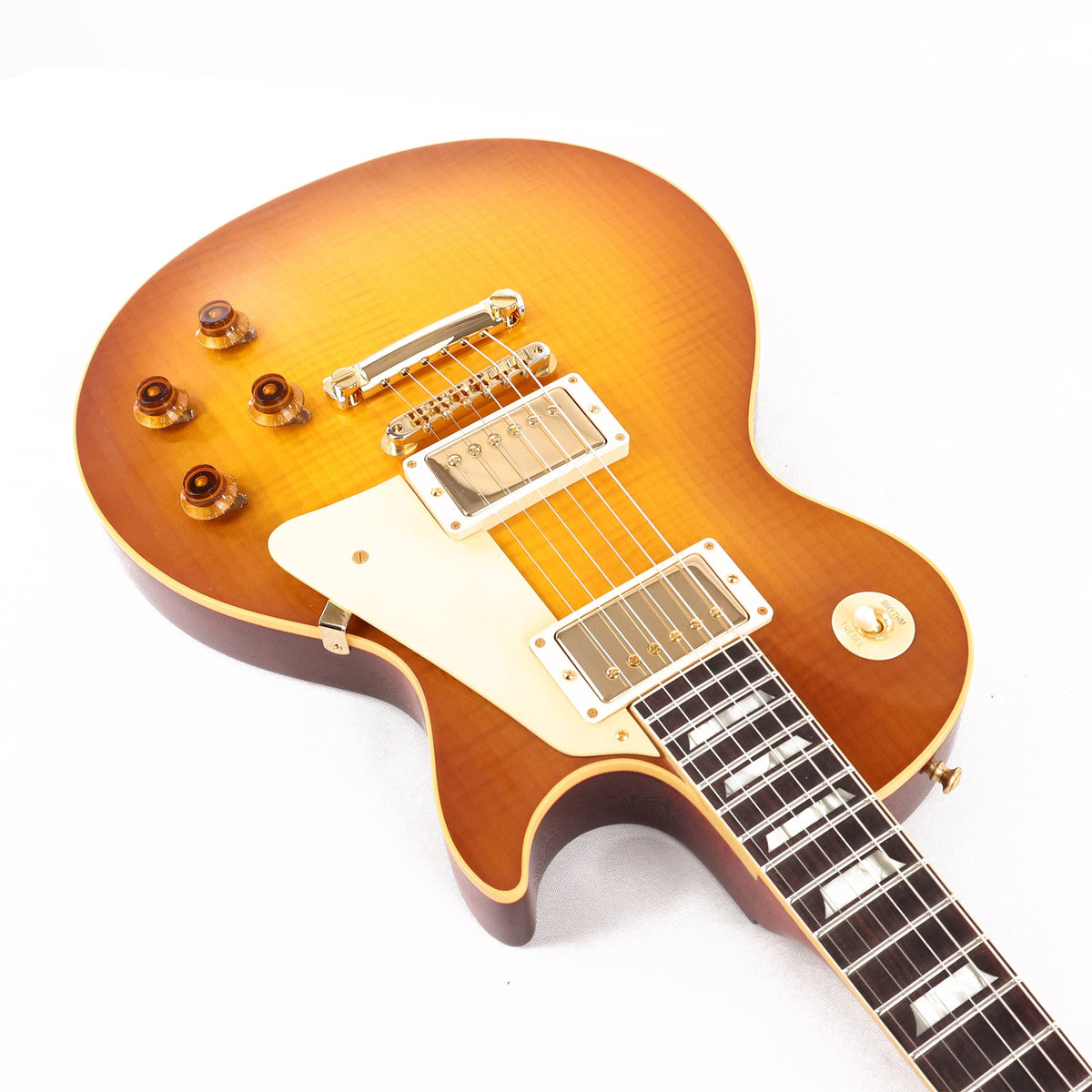 Gibson Custom Shop 1959 Les Paul Made 2 Measure Rossington Burst Gold Hardware — 8