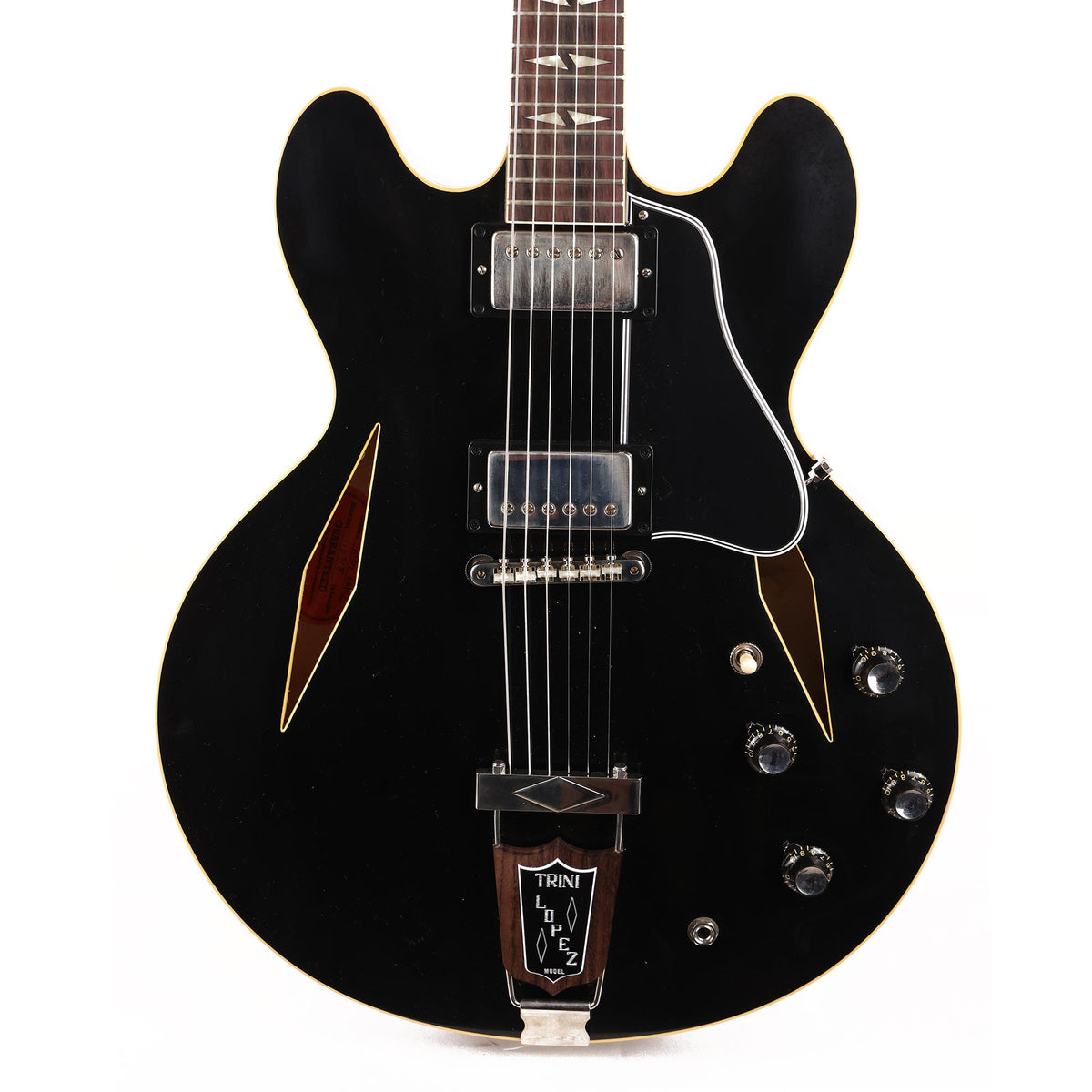 Gibson Custom Shop 1964 Trini Lopez Standard Reissue VOS Ebony 2021 — 1