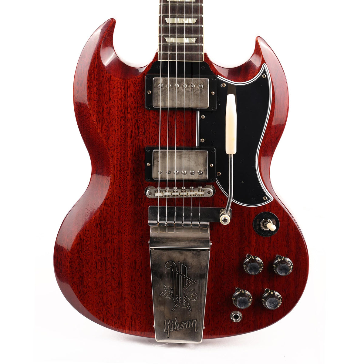 Gibson Custom Shop 1964 SG Standard Reissue Maestro VOS Cherry Red — 1