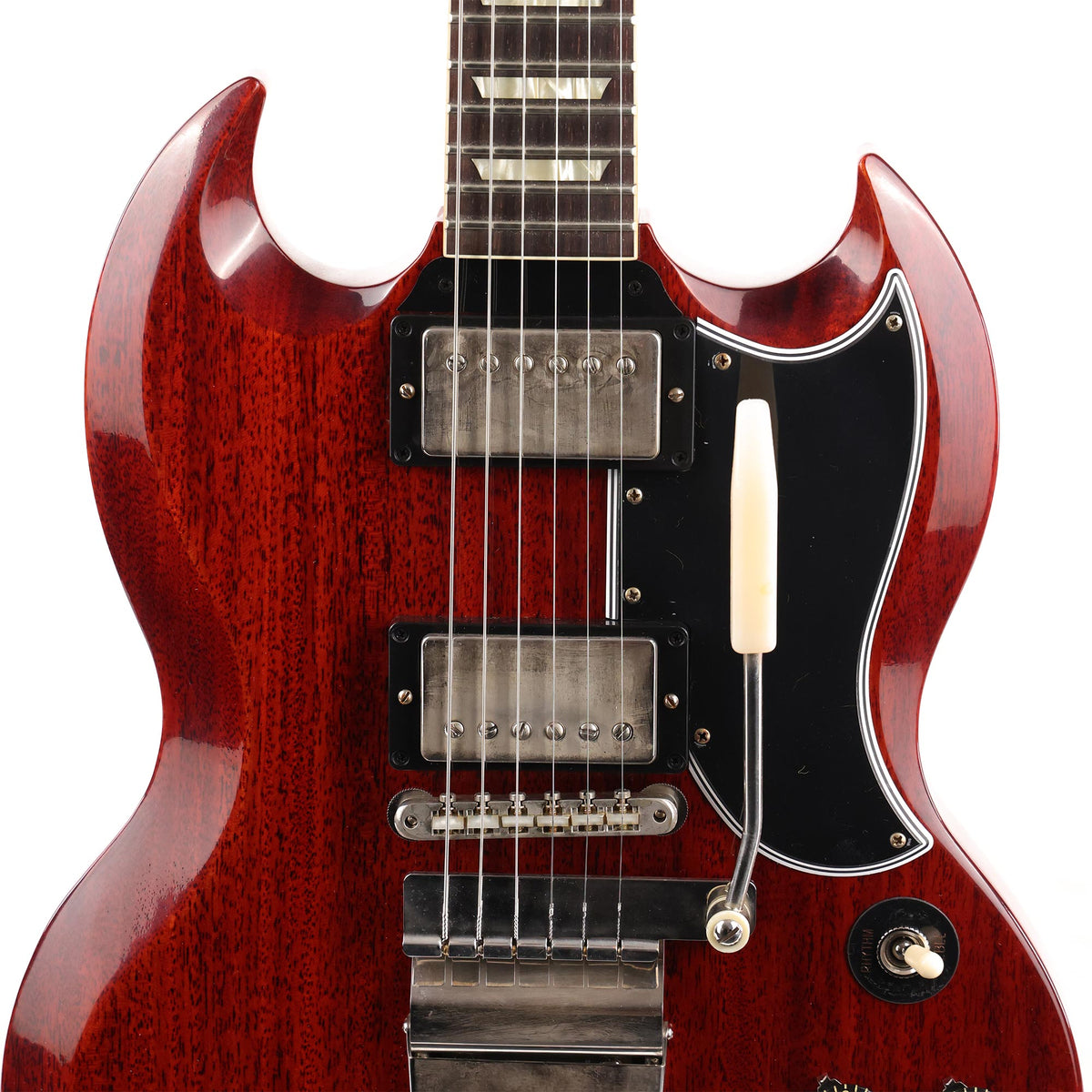 Gibson Custom Shop 1964 SG Standard Reissue Maestro VOS Cherry Red — 6