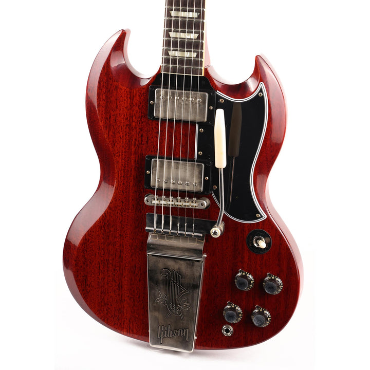 Gibson Custom Shop 1964 SG Standard Reissue Maestro VOS Cherry Red