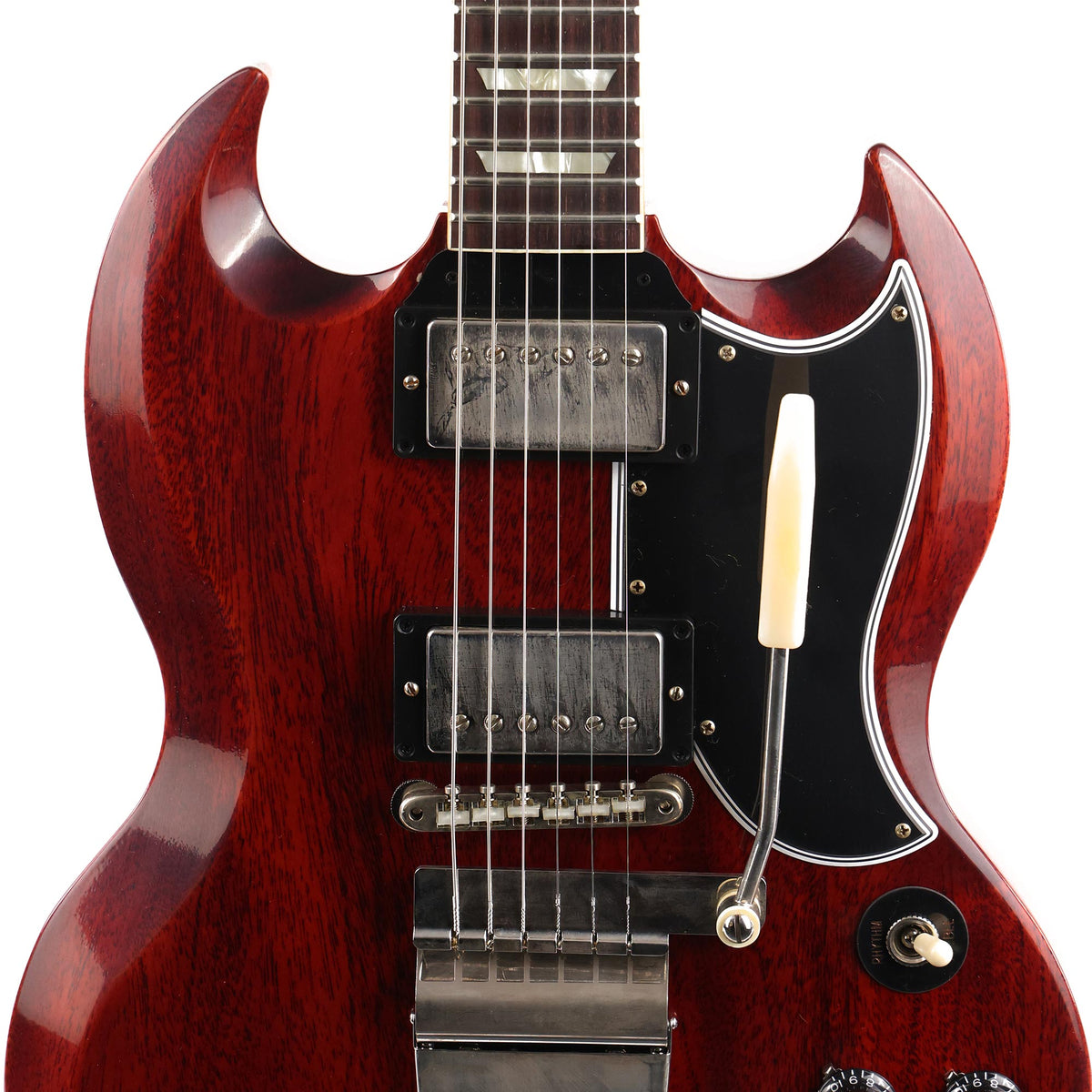 Gibson Custom Shop 1964 SG Standard Reissue Maestro VOS Cherry Red — 6