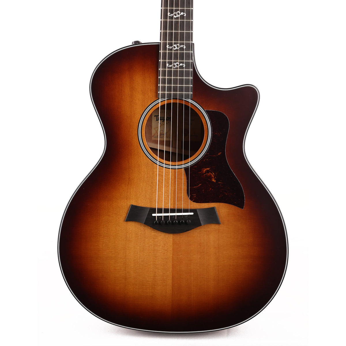 Taylor 314ce LTD V-Class Acoustic-Electric Guitar Quilted Sapele and Torrefied Sitka — 1