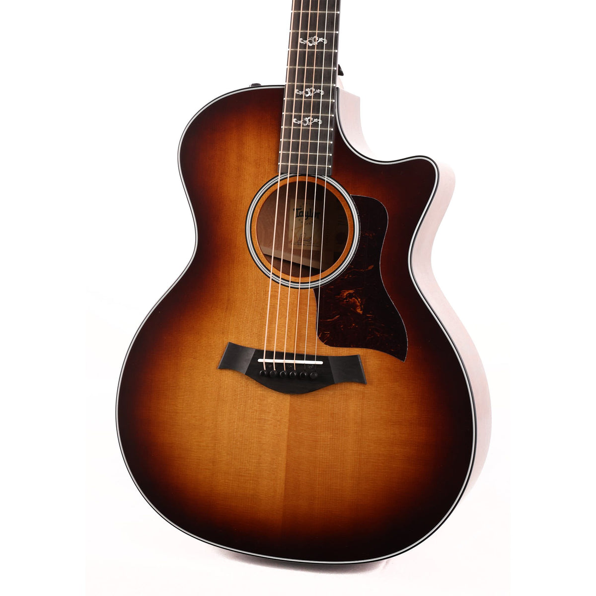 Taylor 314ce LTD V-Class Acoustic-Electric Guitar Quilted Sapele and Torrefied Sitka — 7