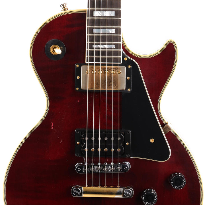 Gibson Custom Shop Jerry Cantrell Wino Les Paul Custom Aged and Signed