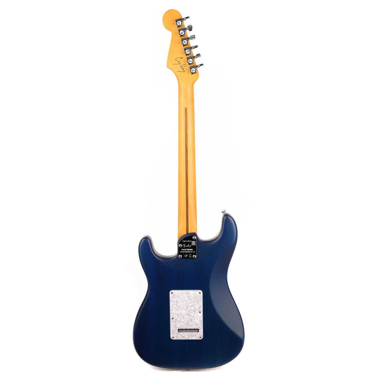 Fender Cory Wong Signature Stratocaster Sapphire Blue Transparent Used — 3