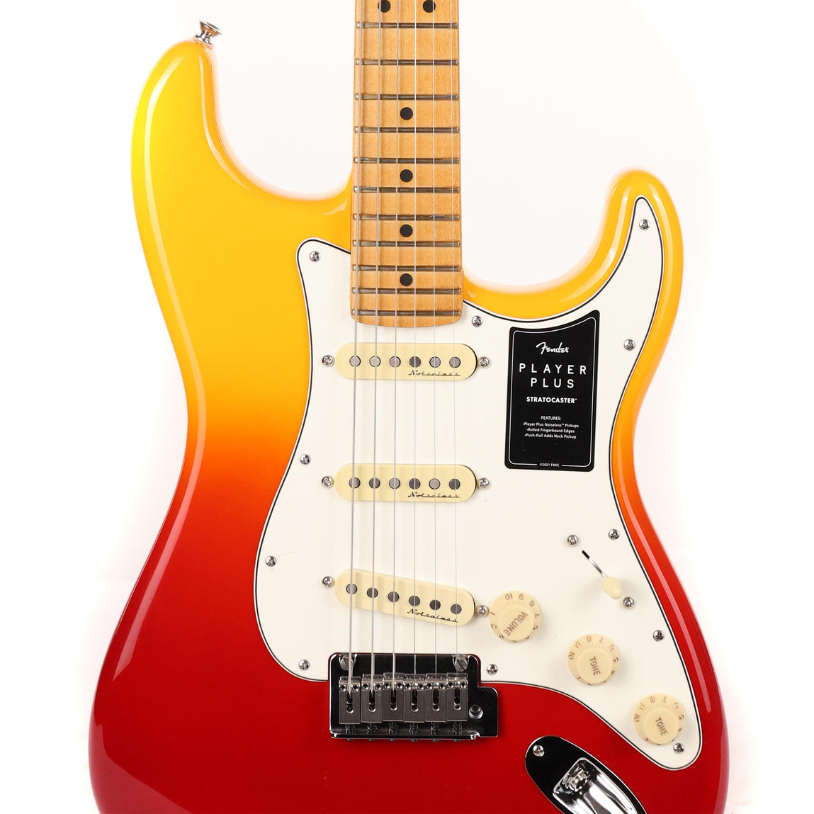 Fender Player Plus Stratocaster Tequila Sunrise | The Music Zoo