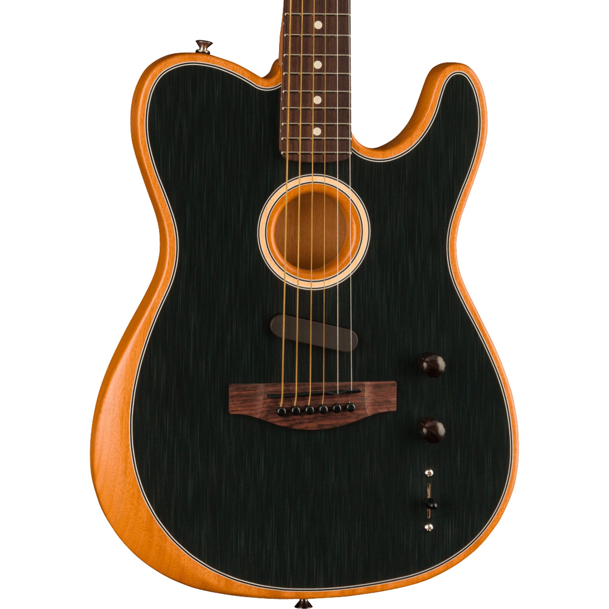 Acoustasonic® Player Telecaster® Fender Acoustasonic Player Telecaster Brushed Black Open-Box | The