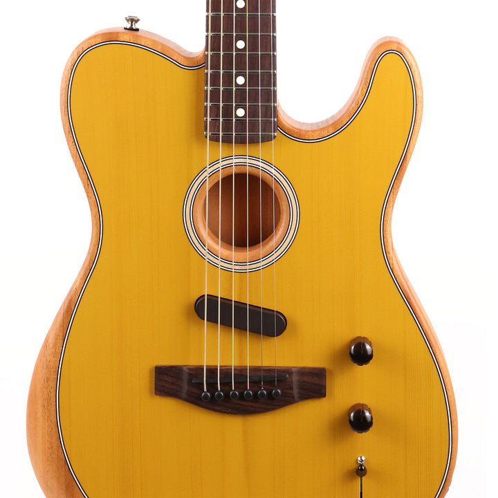 Fender Acoustasonic Player Telecaster Butterscotch Blonde Used