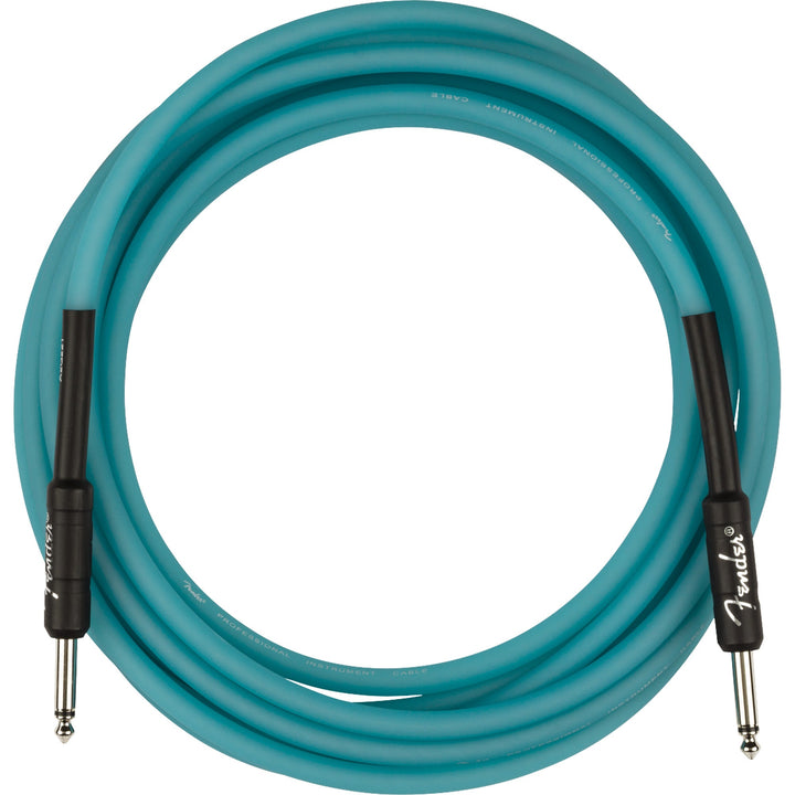 Fender Professional Series Glow in the Dark Cable Blue 18.6 Feet