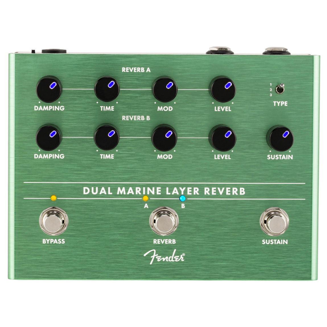 Fender Dual Marine Layer Reverb Effect Pedal | The Music Zoo