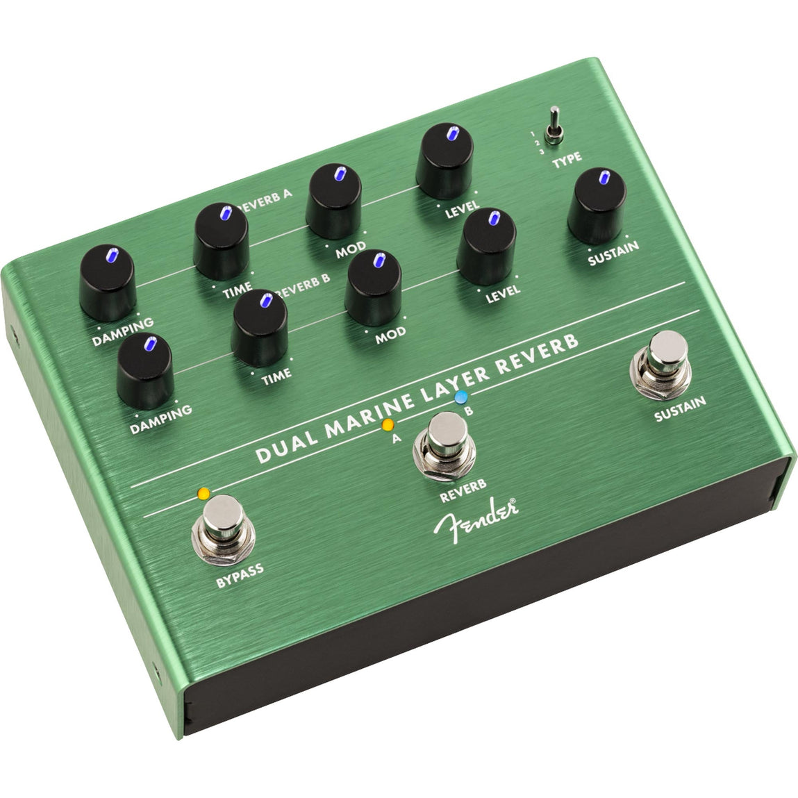 Fender Dual Marine Layer Reverb Effect Pedal | The Music Zoo