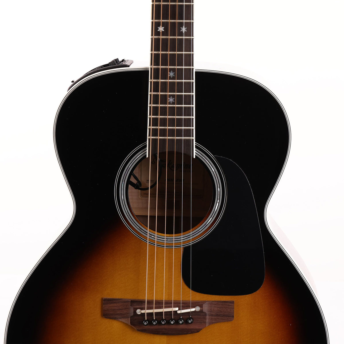 Takamine P6N BSB Acoustic-Electric Brown Sunburst Gloss Used — 6