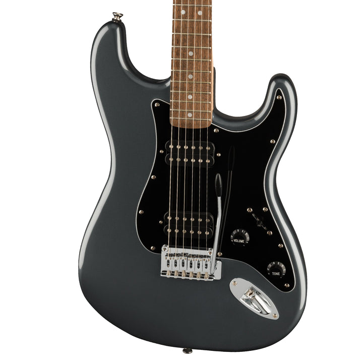 Squier Affinity Series Stratocaster HH Charcoal Frost Metallic