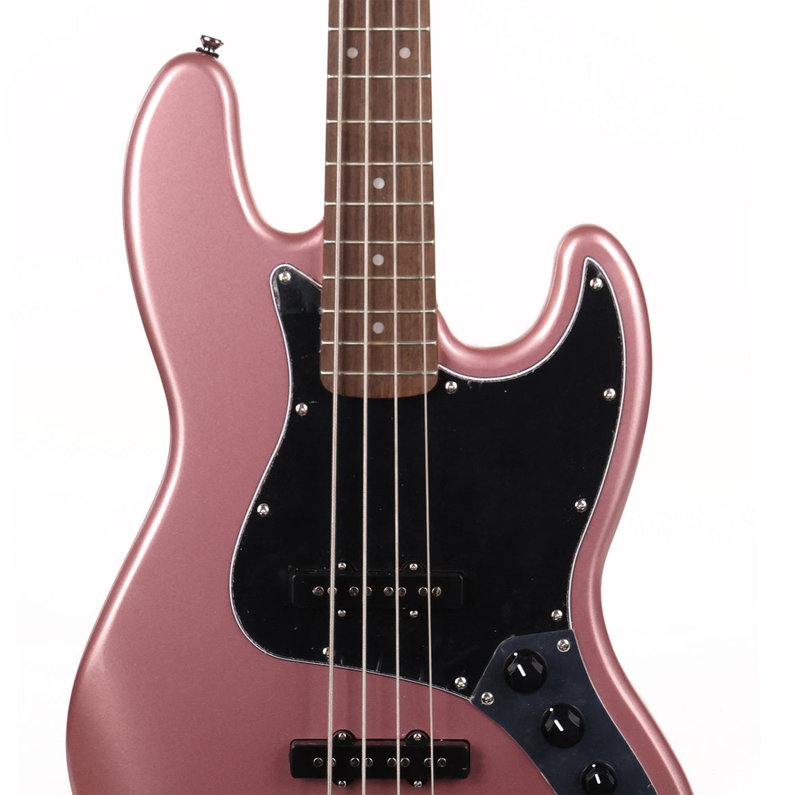 Squier Affinity Series Jazz Bass Burgundy Mist | The Music Zoo
