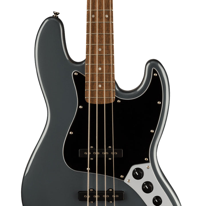 Squier Affinity Series Jazz Bass Charcoal Frost Metallic