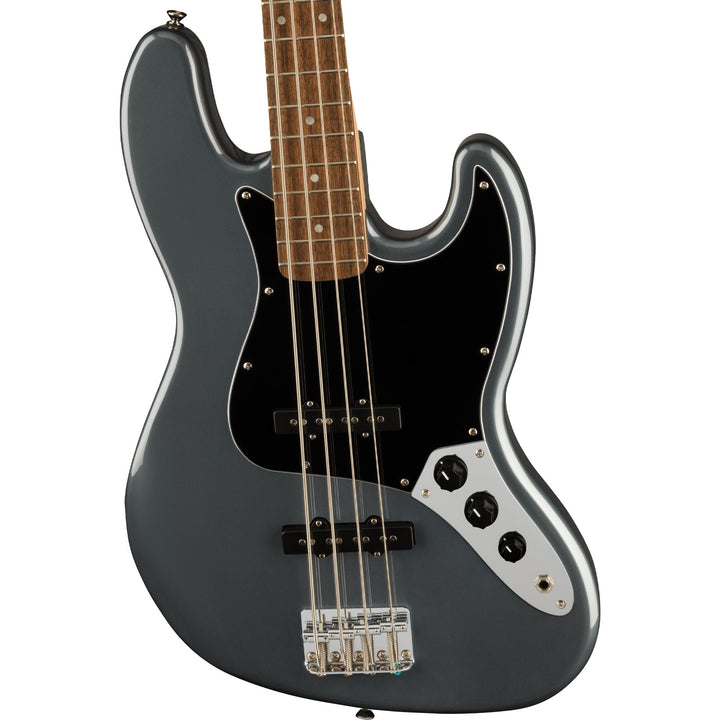 Squier Affinity Series Jazz Bass Charcoal Frost Metallic