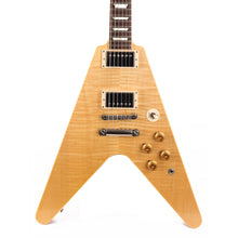 2013 Gibson Custom Shop Flying V Standard Flame Top Natural