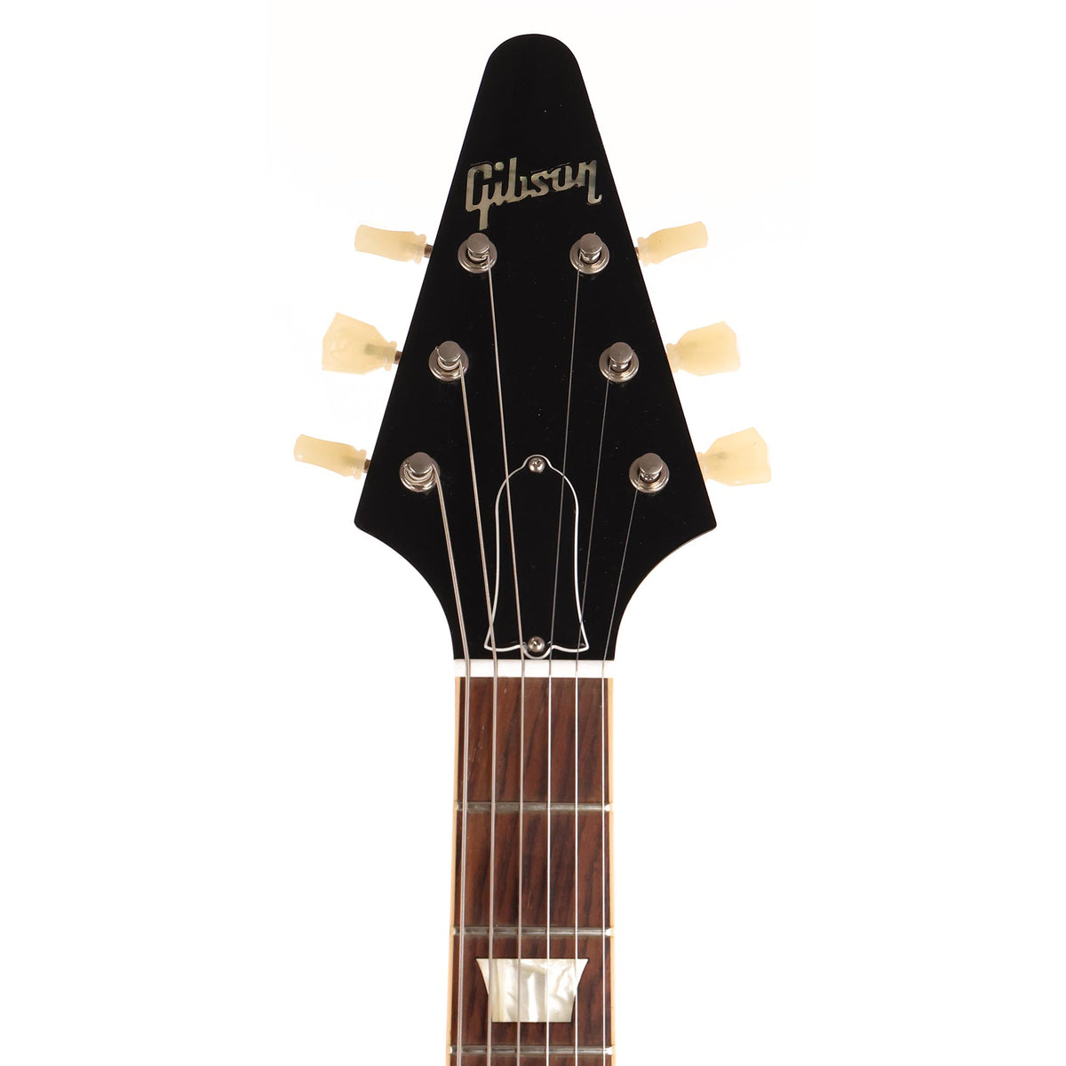 2013 Gibson Custom Shop Flying V Standard Flame Top Natural — 4
