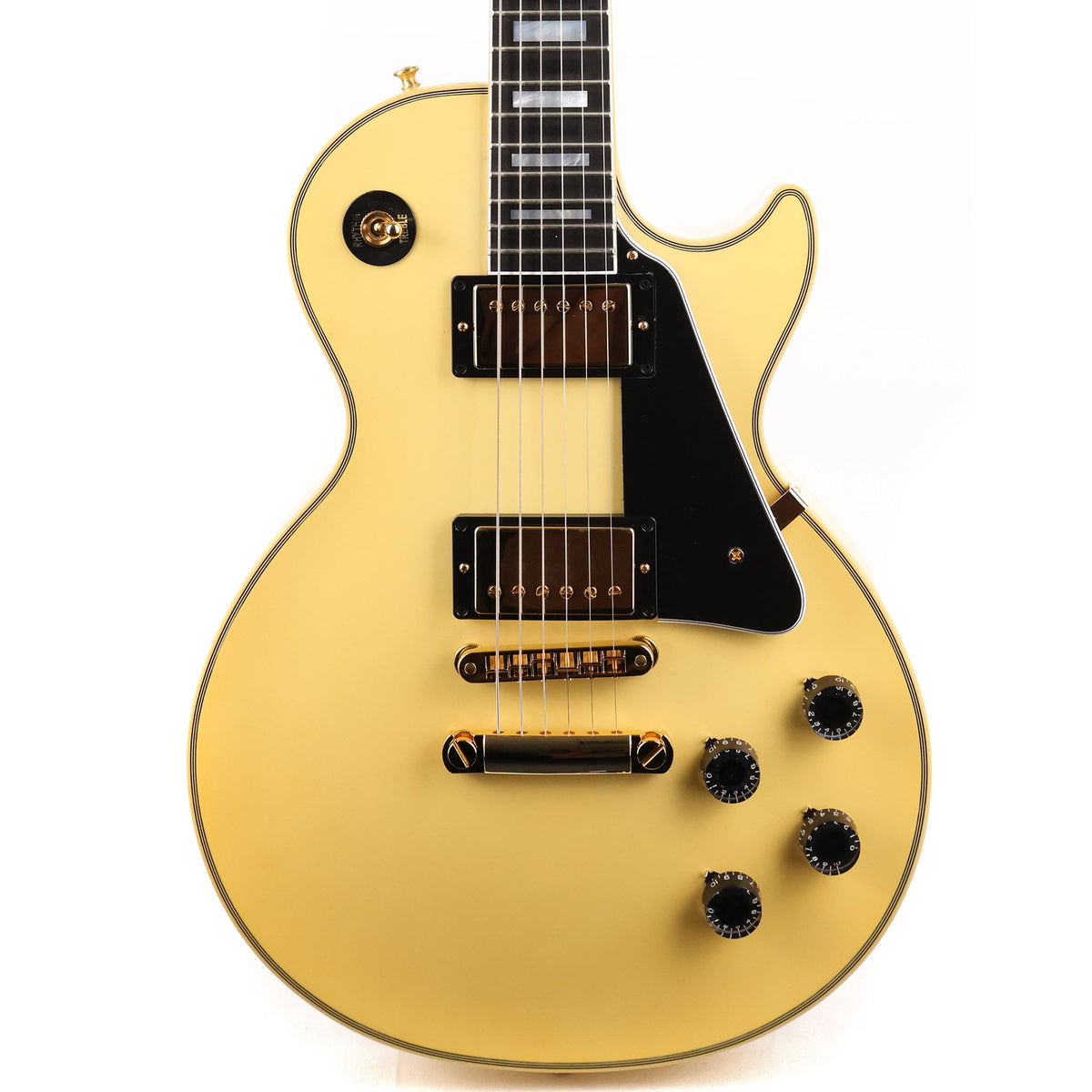 Gibson Custom Shop Les Paul Custom Classic White Gloss Made 2 Measure — 1