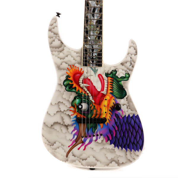 Jackson Custom Shop Soloist Dan Lawrence Handpainted Dragon NAMM 2003 Showpiece