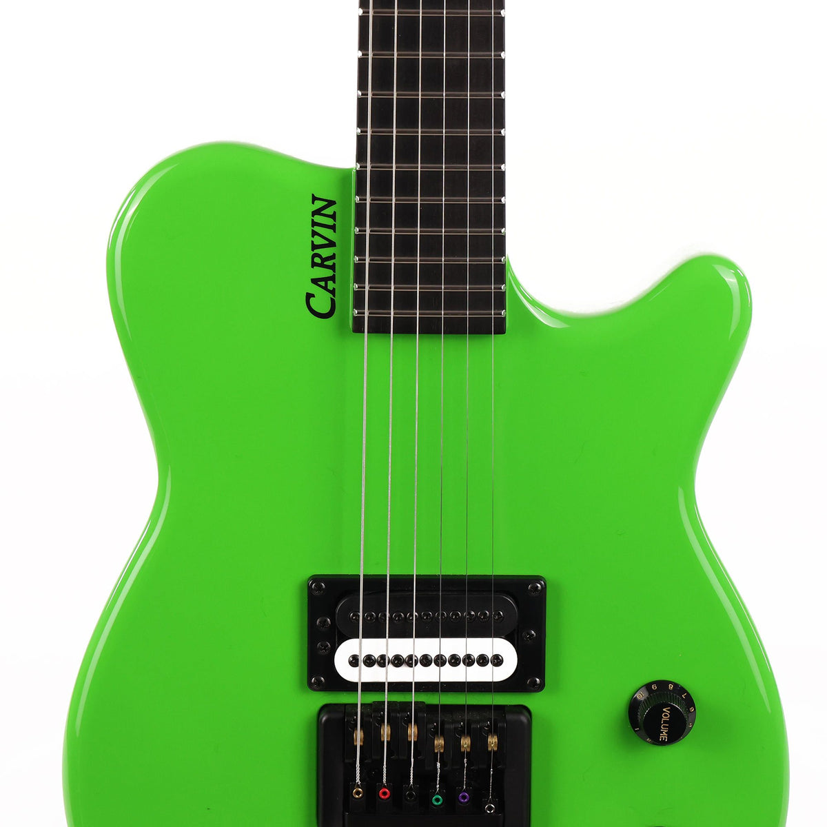 Carvin JCustom Headless Research Guitar Kiesel Racing Green — 6