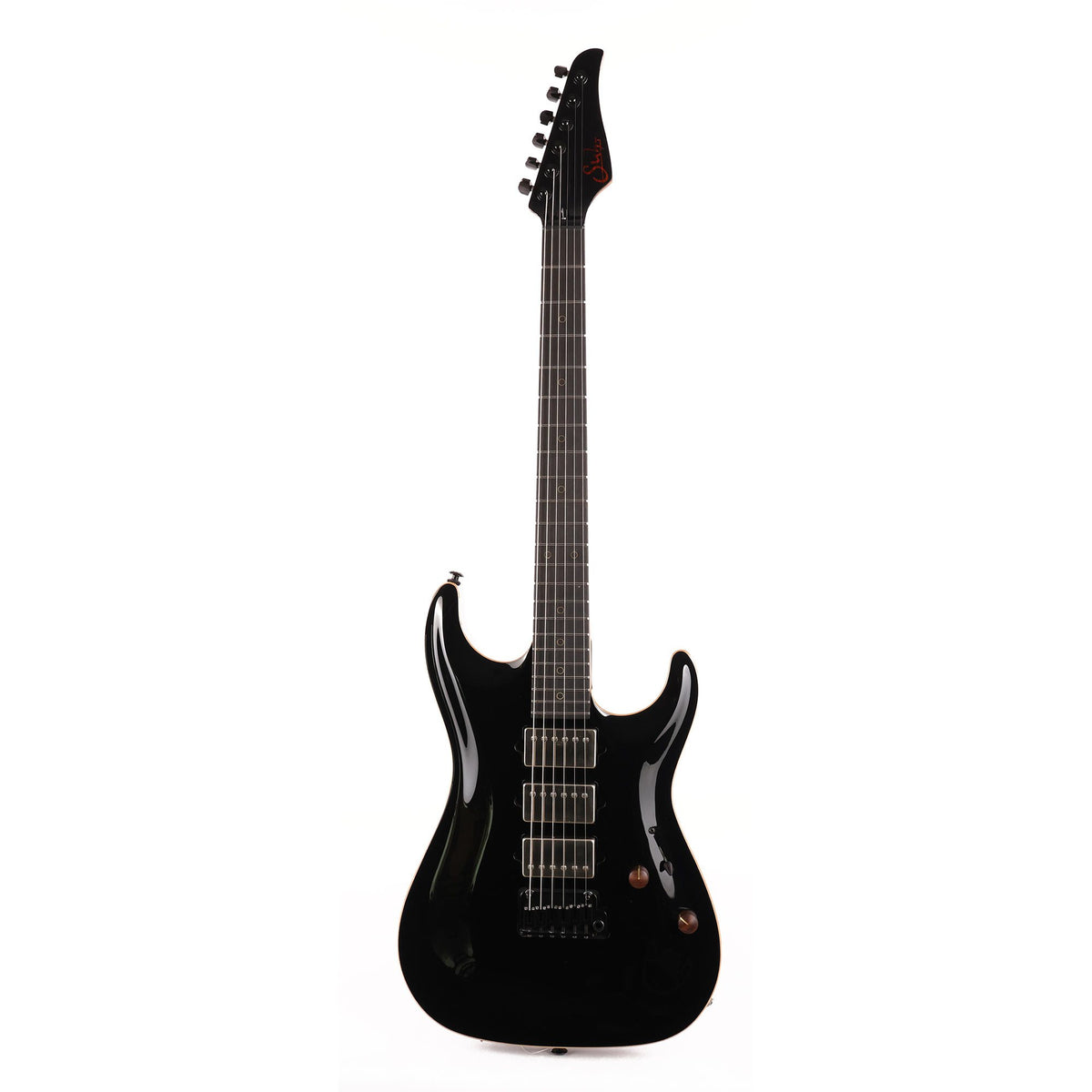Suhr Standard Carve Top Roasted Maple Neck Gloss Black 2018 — 2