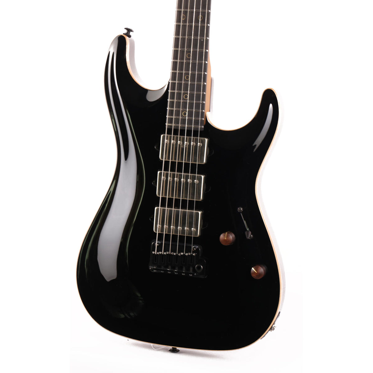 Suhr Standard Carve Top Roasted Maple Neck Gloss Black 2018 — 7