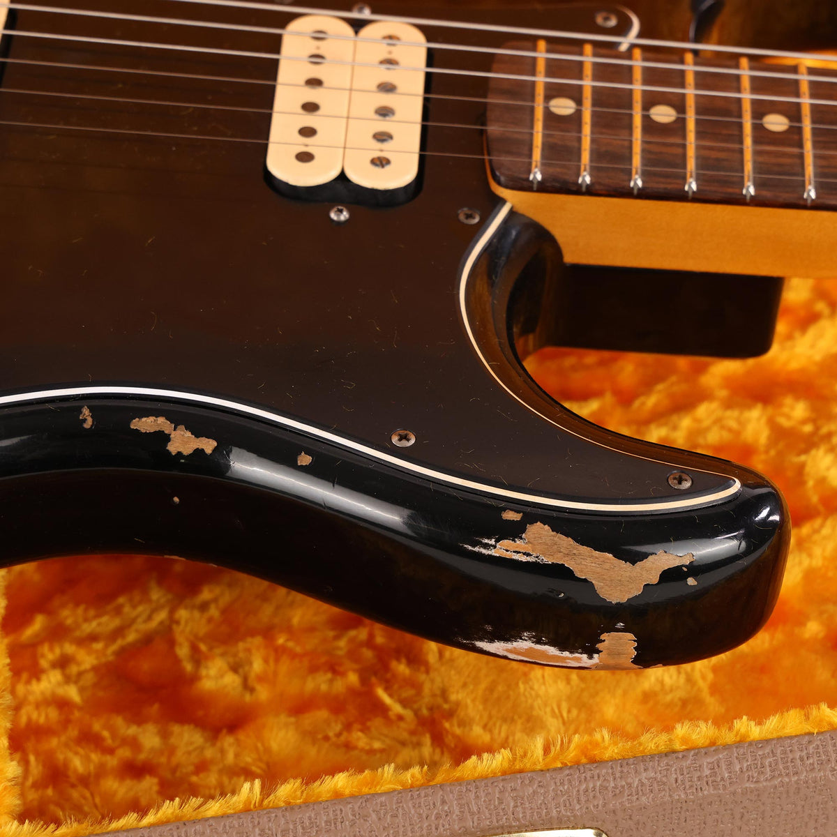Fender Custom Shop Double Humbucker Stratocaster Relic Black 2021 — 11