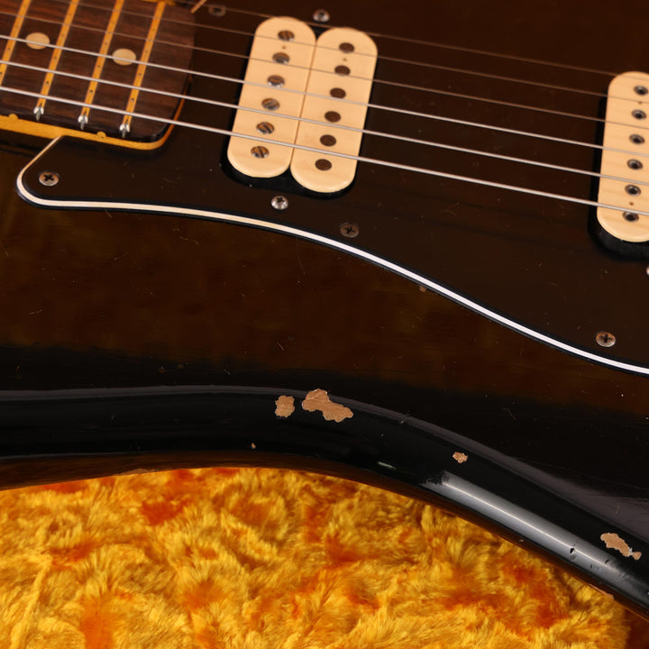 Fender Custom Shop Double Humbucker Stratocaster Relic Black 2021