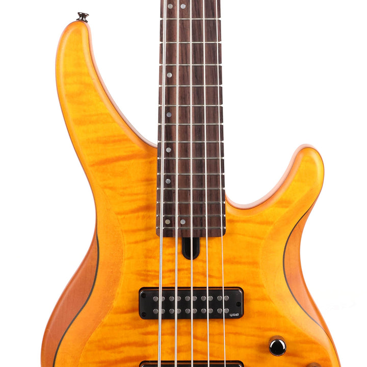 Yamaha TRBX605FM 5-String Bass Matte Amber