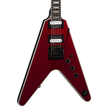 Dean V Select 24 Kahler Metallic Red Satin