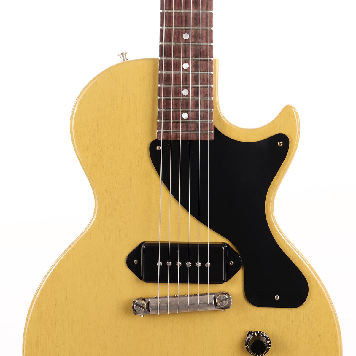 Gibson Custom Shop 1957 Les Paul Junior TV Yellow Murphy Lab Ultra Light Aged — 6