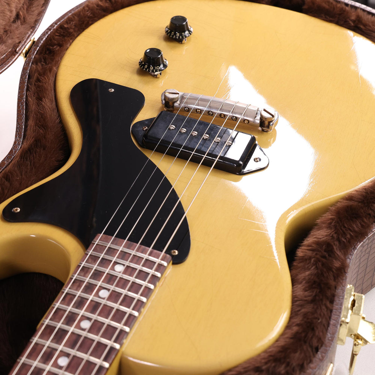 Gibson Custom Shop 1957 Les Paul Junior TV Yellow Murphy Lab Ultra Light Aged — 9