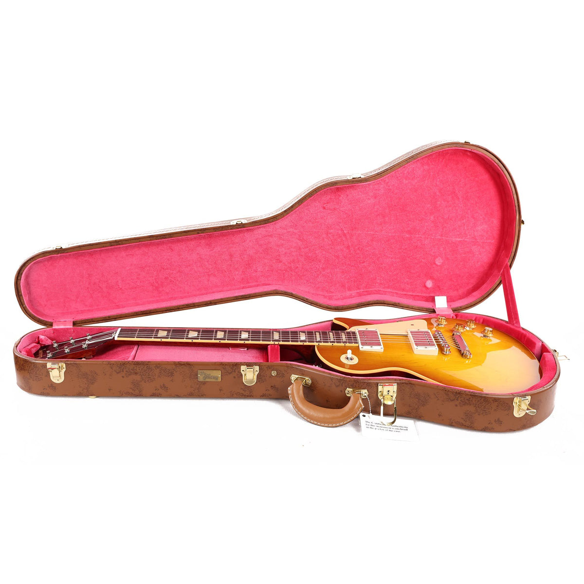 Gibson Custom Shop 1958 Les Paul Standard Reissue Lemon Burst VOS — 8